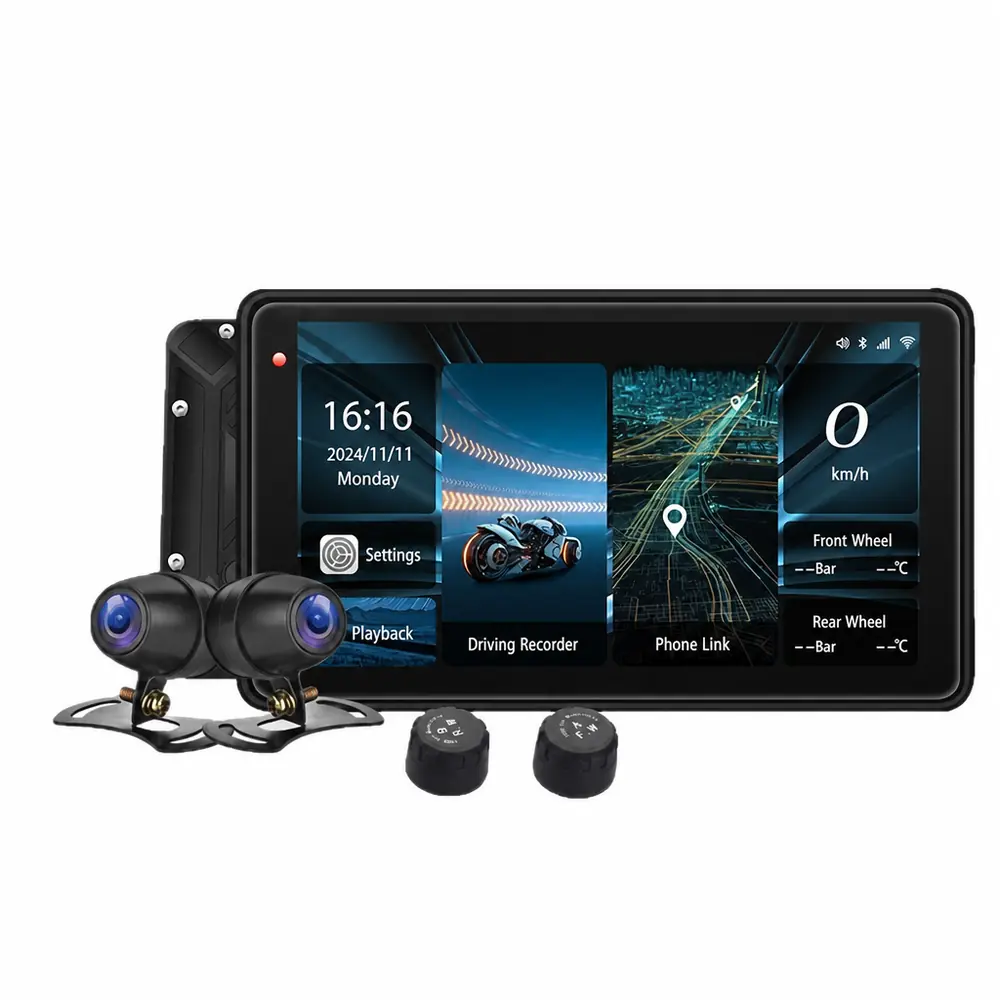 SE80 5-inch motorcycle CarPlay display
