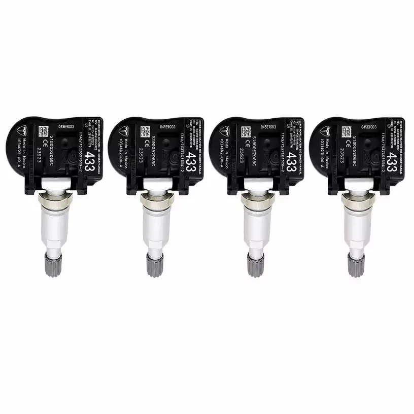 433 MHz Tesla TPMS replacement sensor set