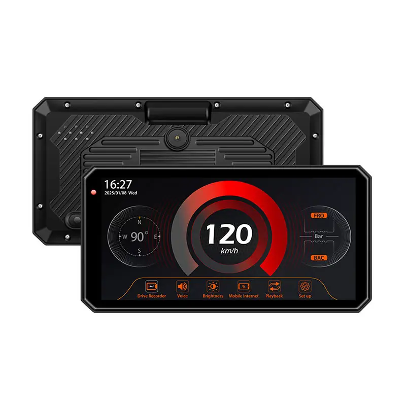 SE95 waterproof motorcycle CarPlay display