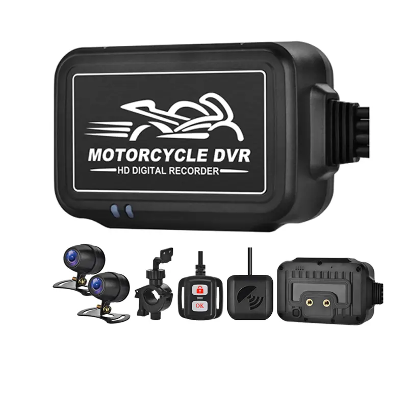 SE3 dual 1080P motorcycle dash cam with GPS